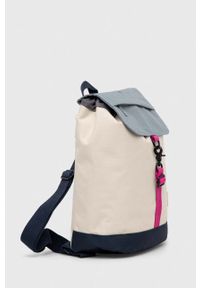 Lefrik plecak kolor niebieski mały wzorzysty. Kolor: niebieski. Materiał: poliester #4