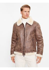 Guess Kurtka przejściowa M3BL24 WFP00 Brązowy Regular Fit. Kolor: brązowy. Materiał: syntetyk #1