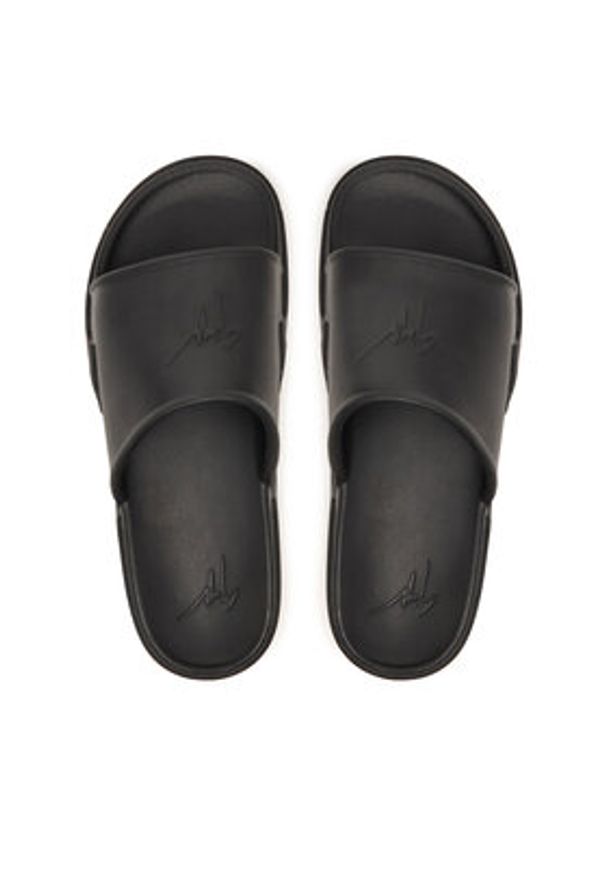 Giuseppe Zanotti Klapki RM60001 Czarny. Kolor: czarny. Materiał: syntetyk