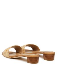 Lauren Ralph Lauren - LAUREN RALPH LAUREN Klapki Fay Braided 802966850001 Beżowy. Kolor: beżowy