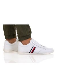TOMMY HILFIGER - Buty Tommy Hilfiger Classic Lo Cupsole Leather M FM0FM04277 Ybr białe. Okazja: na co dzień. Kolor: biały. Materiał: materiał, guma. Szerokość cholewki: normalna #2