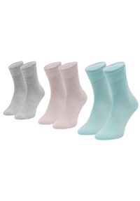 skechers - Skarpetki sportowe damskie 3PPK Mesh Ventilation Socks. Kolor: wielokolorowy. Materiał: poliamid, elastan, mesh, bawełna