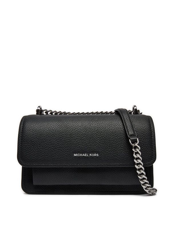 MICHAEL Michael Kors Torebka Claire 30T4SC7L3T Czarny. Kolor: czarny. Materiał: skórzane