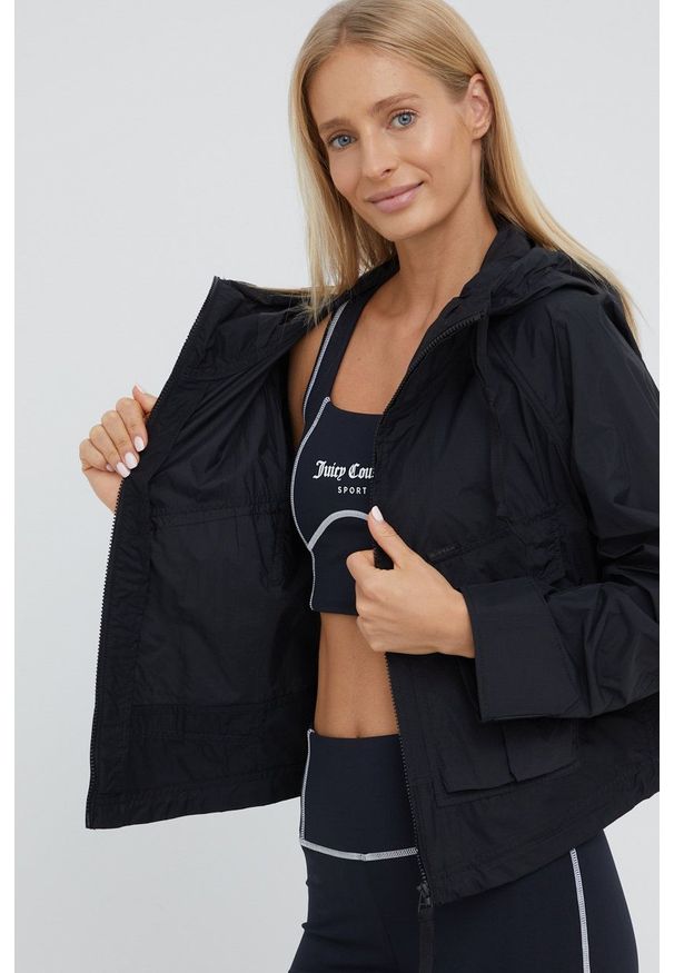 G-Star RAW - G-Star Raw kurtka damska kolor czarny przejściowa oversize. Kolor: czarny. Materiał: materiał. Długość rękawa: raglanowy rękaw