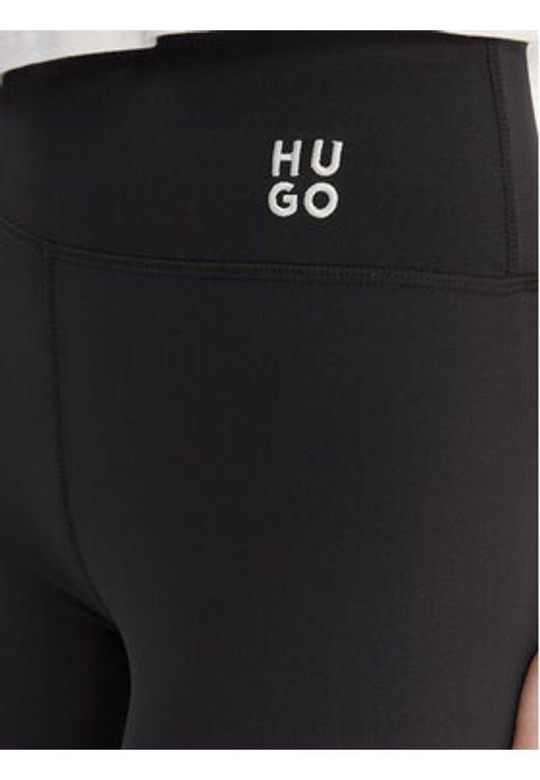 Hugo - HUGO Kolarki Nocheetah 50559119 Czarny Regular Fit. Kolor: czarny. Materiał: syntetyk