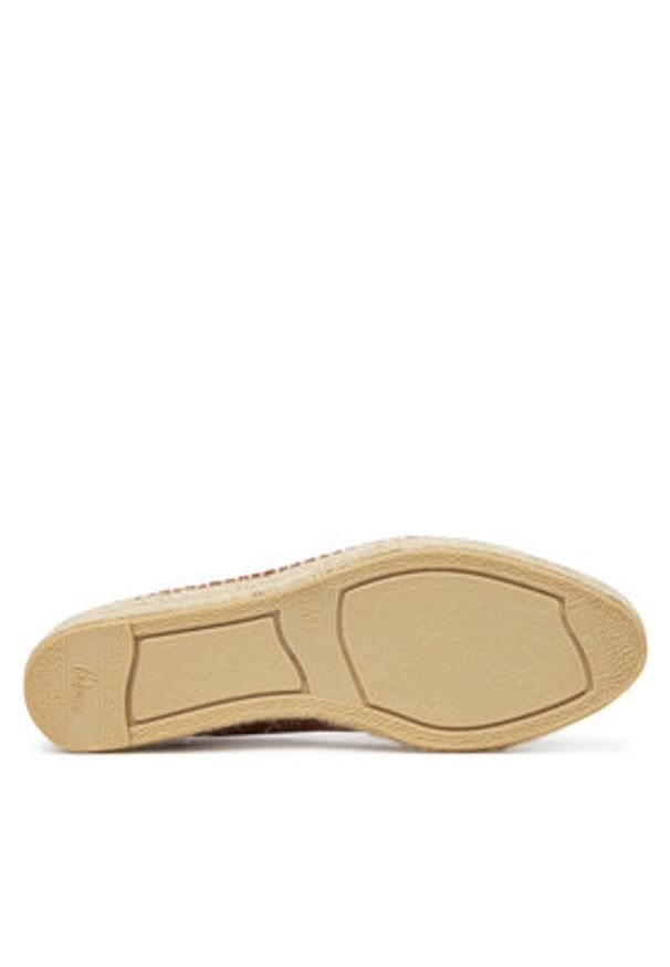 Castañer Espadryle Gea/2/250 025339 Brązowy. Kolor: brązowy. Materiał: skóra