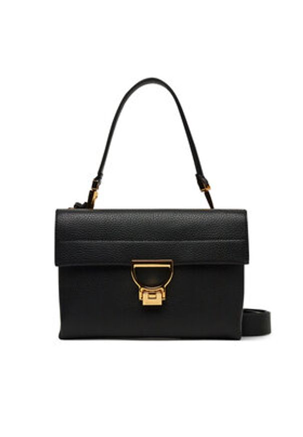 Coccinelle Torebka E1 MD5 12 08 01 Czarny. Kolor: czarny. Materiał: skórzane