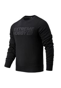 Bluza męska EXTREME HOBBY BLOCK. Kolor: czarny. Materiał: bawełna