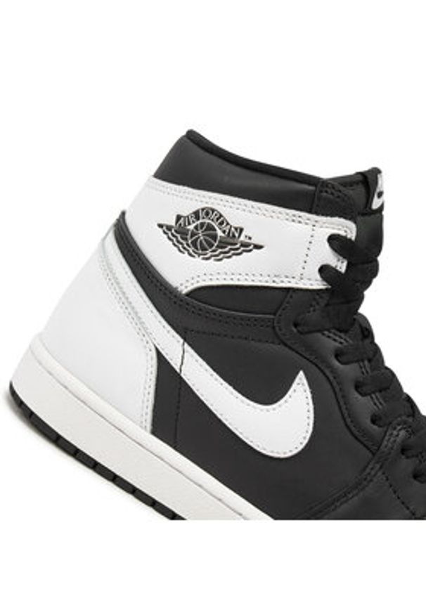 Nike Sneakersy Air Jordan 1 Retro DZ5485 010 Czarny. Kolor: czarny. Materiał: skóra. Model: Nike Air Jordan