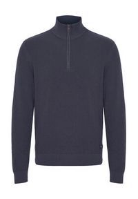 Blend Sweter 20714337 Szary Regular Fit. Kolor: szary. Materiał: bawełna