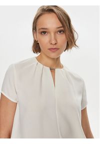 Calvin Klein Bluzka K20K207062 Biały Regular Fit. Kolor: biały. Materiał: syntetyk #4