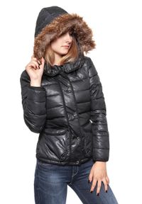 Lee - DAMSKA KURTKA ZIMOWA LEE PUFFER JACKET BLACK L56TWS01. Sezon: zima #4