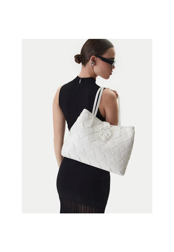 Torebka Just Cavalli. Kolor: biały