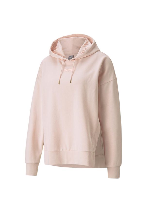 Bluza damska Puma HER Hoodie TR jasnoróżowa. Kolor: różowy