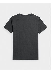 4f - 4F T-Shirt 4FAW23TTSHM0878 Szary Regular Fit. Kolor: szary. Materiał: bawełna #5