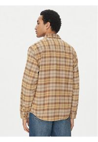 Vans Koszula Nate VN000M10 Beżowy Regular Fit. Kolor: beżowy. Materiał: bawełna #3