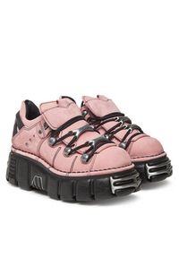 NEW ROCK Sneakersy M-120N-C78 Różowy. Kolor: różowy. Materiał: skóra, zamsz #6