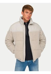 Only & Sons Kurtka zimowa 22030456 Beżowy Regular Fit. Kolor: beżowy. Materiał: syntetyk. Sezon: zima #6