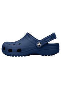 Buty do chodzenia męskie Crocs Classic. Zapięcie: bez zapięcia. Kolor: niebieski, wielokolorowy. Materiał: materiał, syntetyk. Szerokość cholewki: normalna. Sport: turystyka piesza