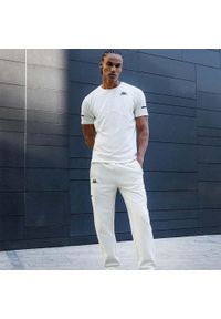 Spodnie do biegania Kappa Karufin Akteev. Kolor: biały. Długość: długie. Sport: fitness #2