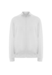 ROLY - Kurtka Dresowa Unisex Dla Dorosłych Ulan. Kolor: biały. Materiał: dresówka. Sport: turystyka piesza
