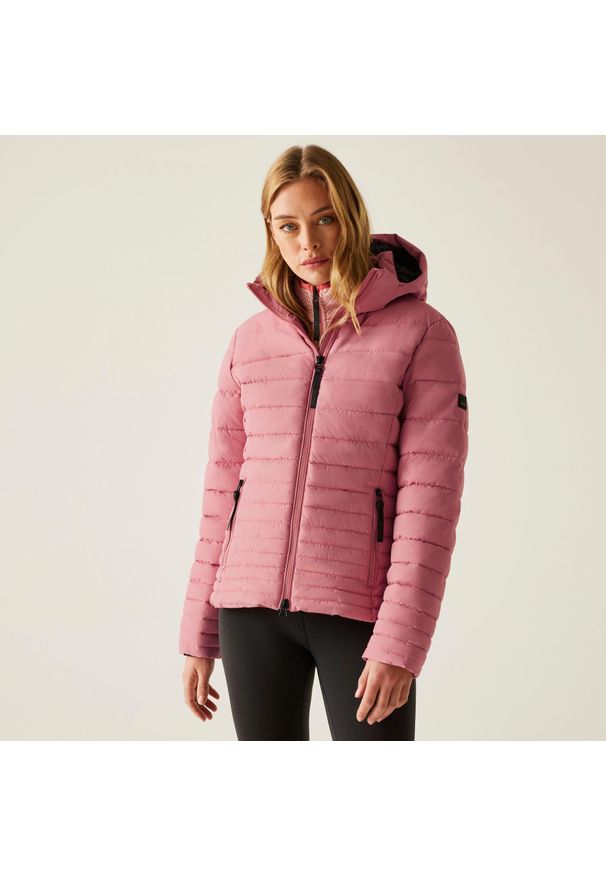 Regatta - Kurtka damska zimowa ocieplana Kelane. Kolor: różowy. Materiał: syntetyk, puch. Sezon: zima. Sport: turystyka piesza
