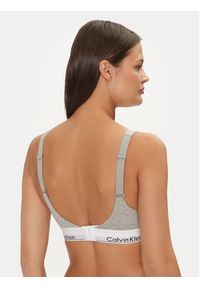 Calvin Klein Underwear Biustonosz top 000QF7900E Szary. Kolor: szary. Materiał: bawełna