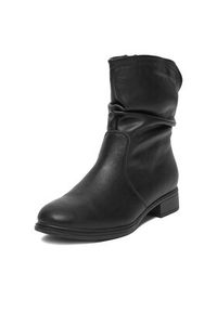 Clara Barson Botki CEO-WS6380-03 Czarny. Kolor: czarny. Materiał: materiał #8