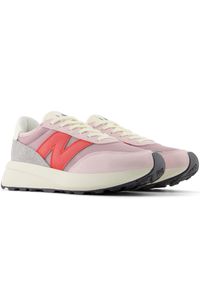 Buty unisex New Balance U370DB – różowe. Kolor: różowy. Materiał: zamsz, skóra. Szerokość cholewki: normalna. Sezon: lato #3