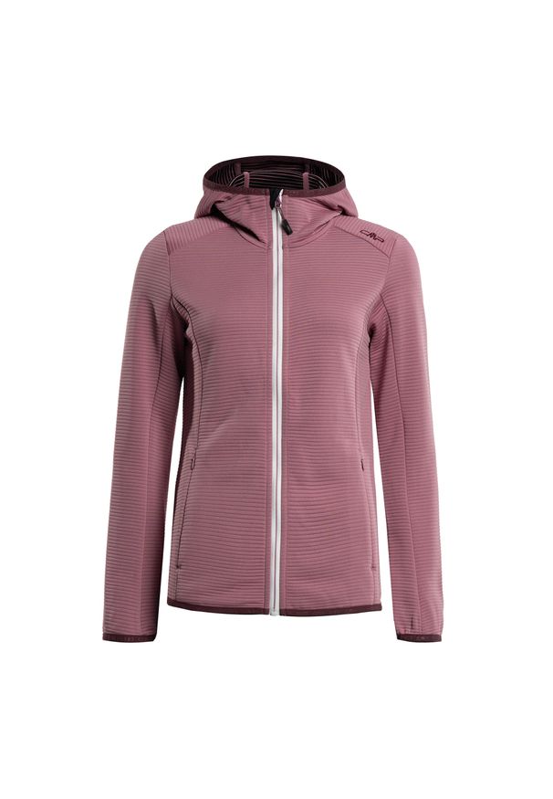 Bluza damska CMP. Kolor: różowy. Styl: sportowy. Sport: turystyka piesza