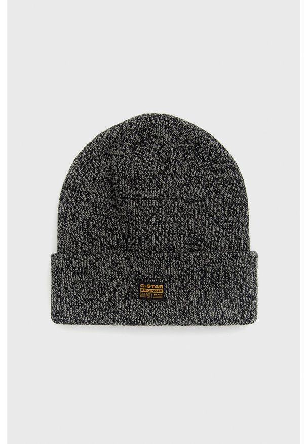 G-Star RAW - G-Star Raw Czapka kolor szary. Kolor: szary