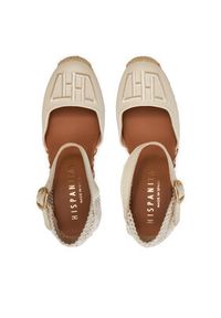 Hispanitas Espadryle Cervo-V24 HV243449 Biały. Kolor: biały. Materiał: materiał