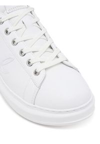 Karl Lagerfeld - KARL LAGERFELD Sneakersy Kapri KL62572A Biały. Kolor: biały. Materiał: skóra #6