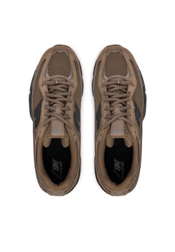 New Balance Sneakersy U50920U Brązowy. Kolor: brązowy. Materiał: skóra, zamsz