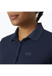 Koszulka polo damska Helly Hansen Siren Polo. Typ kołnierza: polo. Kolor: niebieski