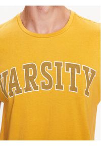 Blend T-Shirt 20715371 Żółty Regular Fit. Kolor: żółty. Materiał: bawełna