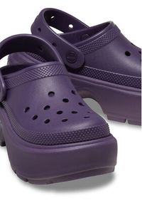 Crocs Klapki Stomp Clog 209350 Fioletowy. Kolor: fioletowy #6