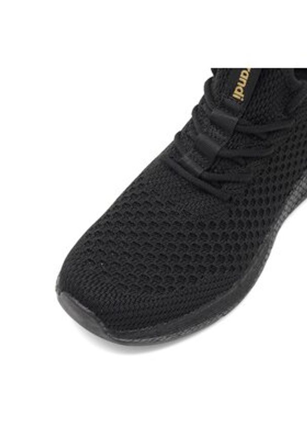Sprandi Sneakersy MP07-GVA1 Czarny. Kolor: czarny. Materiał: mesh, materiał