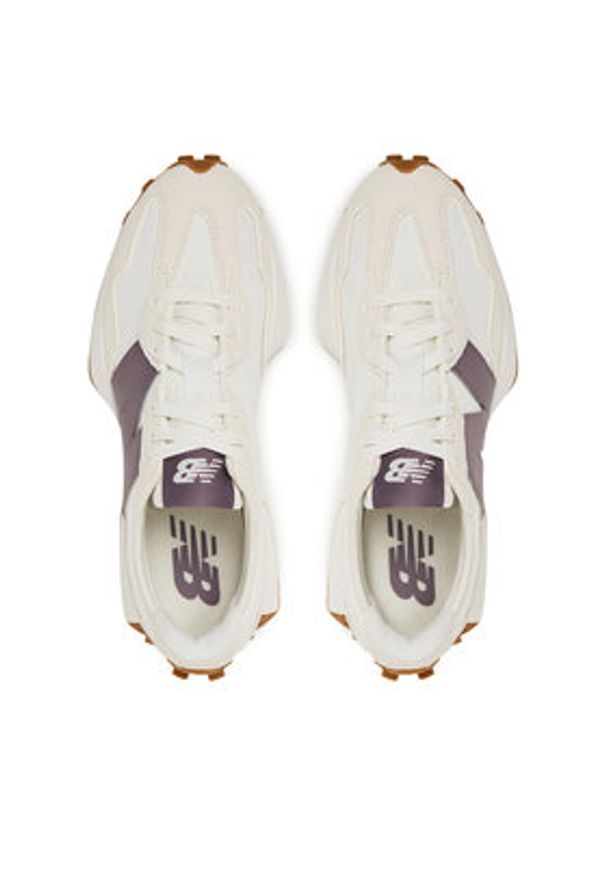 New Balance Sneakersy WS327FTC Beżowy. Kolor: beżowy. Materiał: zamsz, skóra