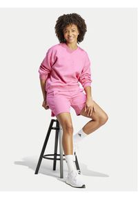 Adidas - adidas Szorty sportowe ALL SZN IW1256 Różowy Regular Fit. Kolor: różowy. Materiał: bawełna #4