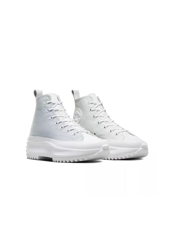 Buty Kobieta Converse Run Star Hike Utility Leather biały. Kolor: niebieski. Sport: bieganie