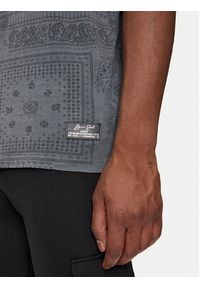 Brave Soul T-Shirt MTS-568MASCADA Niebieski Regular Fit. Kolor: niebieski. Materiał: bawełna #3