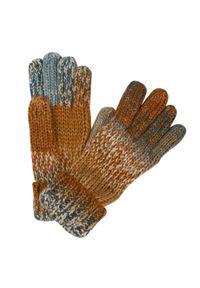 Regatta - Damskie Rękawiczki Dzianinowe Frosty Gloves VI. Kolor: szary. Materiał: dzianina. Sport: turystyka piesza