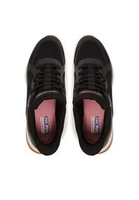 skechers - Skechers Sneakersy Bobs Squad 4-Staple Look 117624/BLK Czarny. Kolor: czarny. Materiał: materiał #4