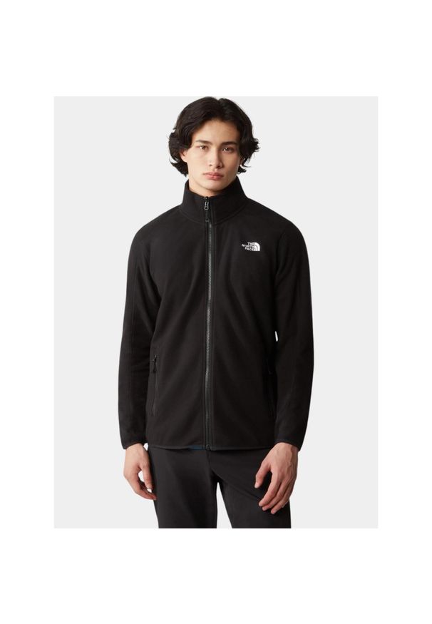 Sweter męski The North Face M Resolve Fz. Kolor: czarny. Materiał: polar, materiał