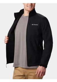 columbia - Kurtka Softshell Męska Columbia Ascender. Kolor: czarny. Materiał: softshell. Sport: turystyka piesza