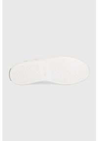Calvin Klein trampki damskie kolor biały. Nosek buta: okrągły. Kolor: biały #4
