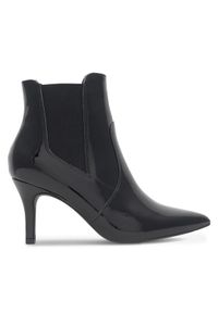 Sergio Bardi Botki WYL3038-13Z-SB Czarny. Kolor: czarny. Materiał: lakier, skóra #1
