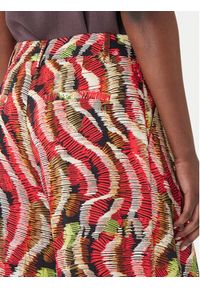 LOLA CASADEMUNT Spodnie materiałowe MS2614027 Kolorowy Wide Leg. Materiał: wiskoza. Wzór: kolorowy #5