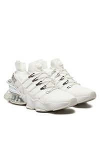 Plein Sport Sneakersy SADS USC0518 STE003N Biały. Kolor: biały. Materiał: materiał